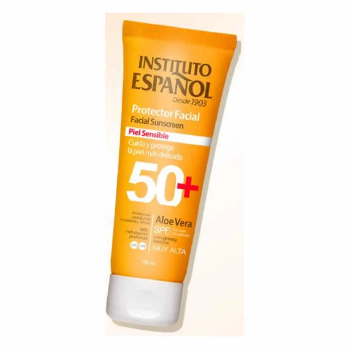 Instituto Español Crema Solare Viso Pelle Sensibile Spf50 75ml