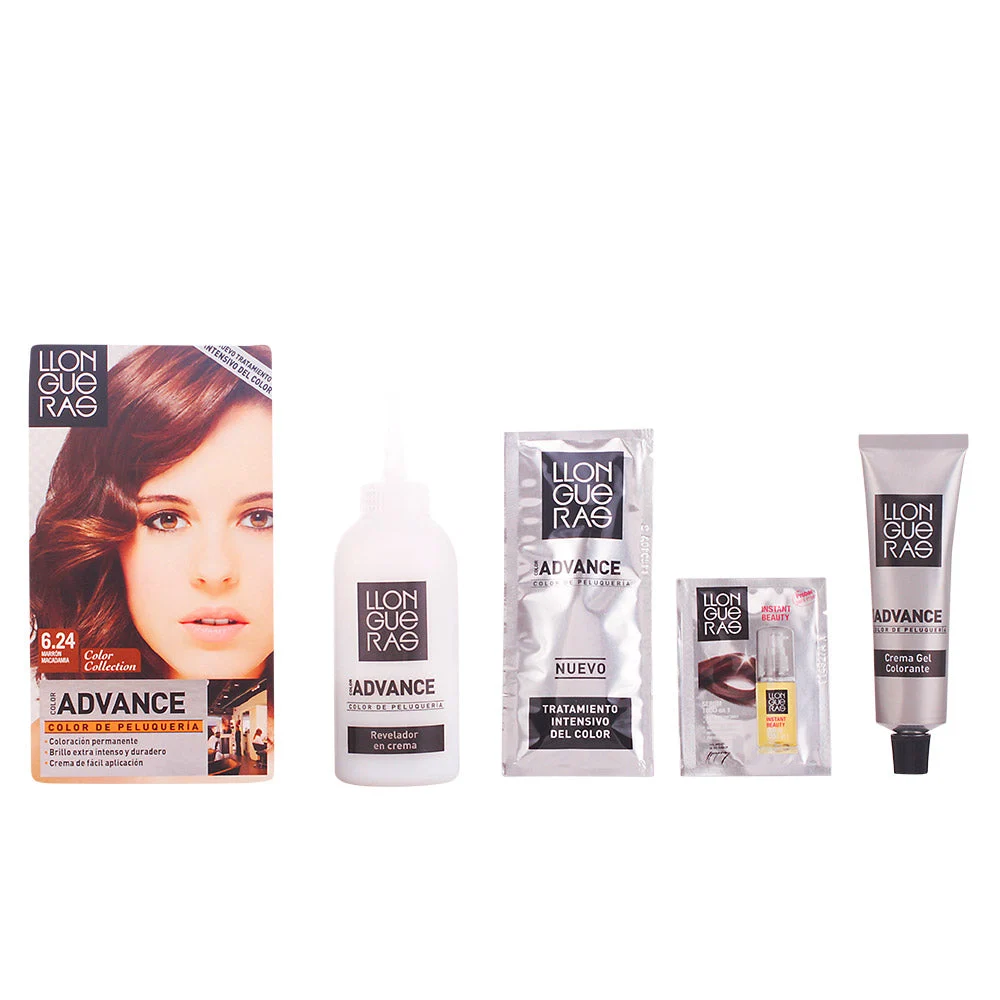 Llongueras Color Advance Colore dei capelli 6,24 Macadamia Marrone