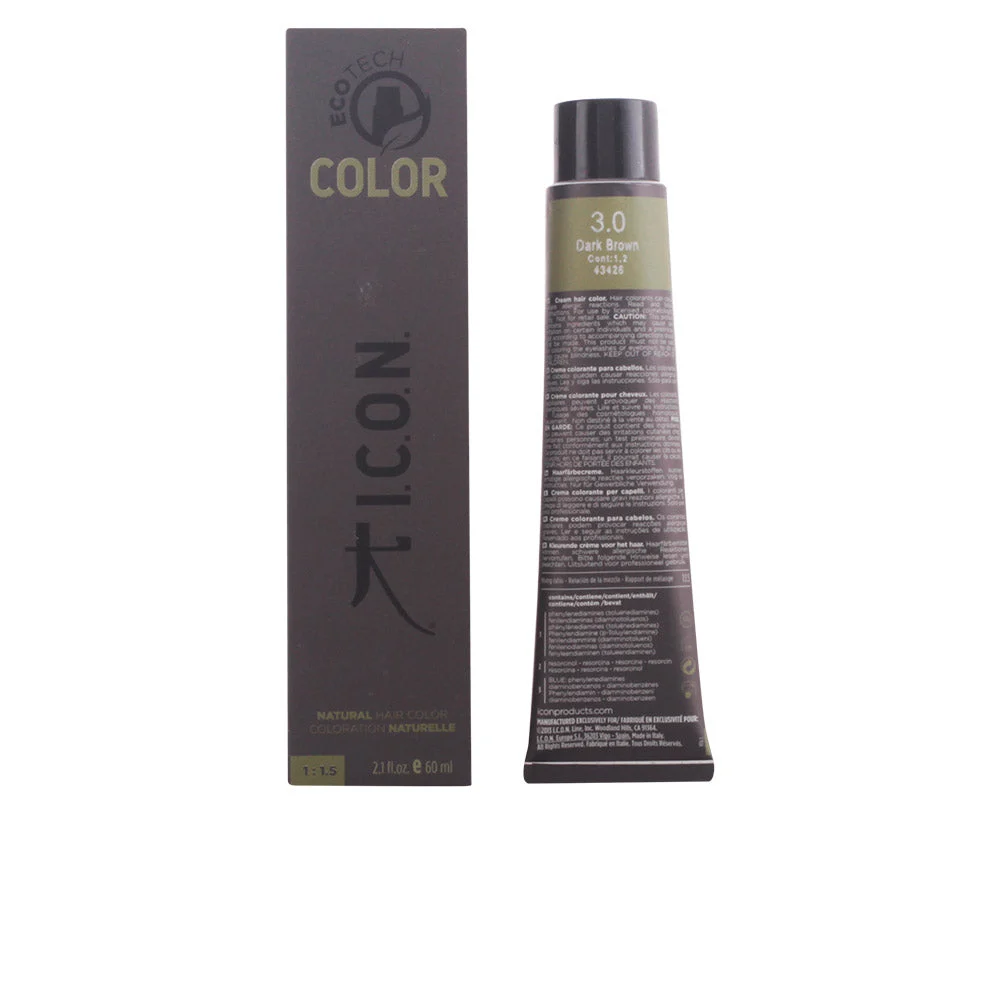 Icon Ecotech Colore Naturale 7.1 Biondo Cenere Medio 60ml