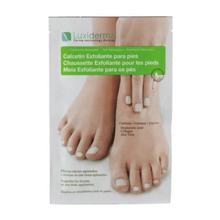 Calzino Esfoliante Luxiderma Per Piedi 2 Unità