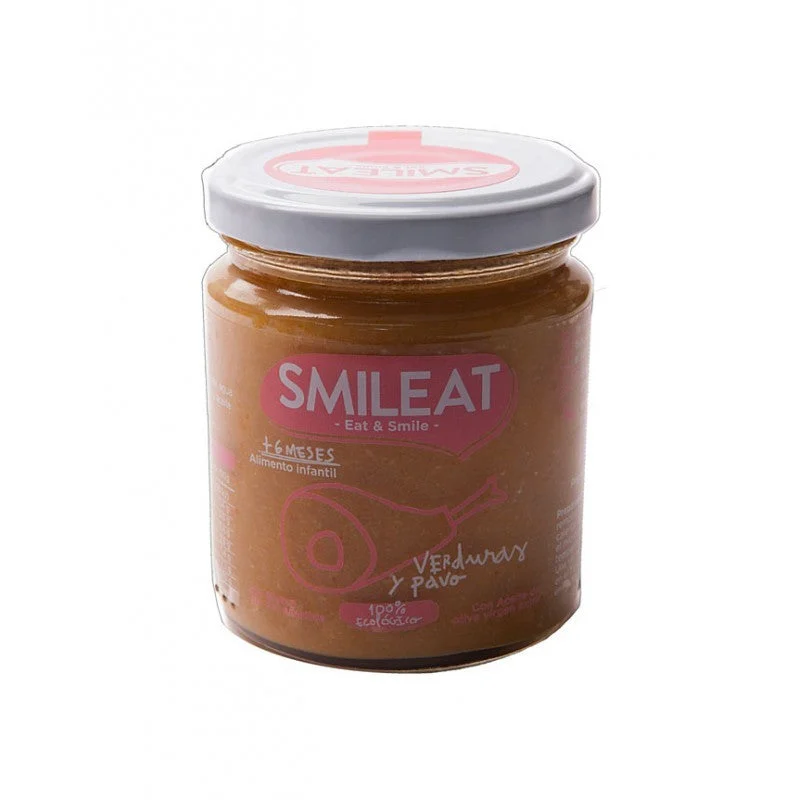 Smileat Potito Tacchino Biologico con Verdure 230g