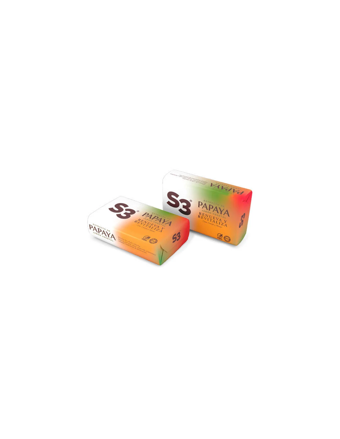 Legrain S3 sapone papaya 2 X 125g