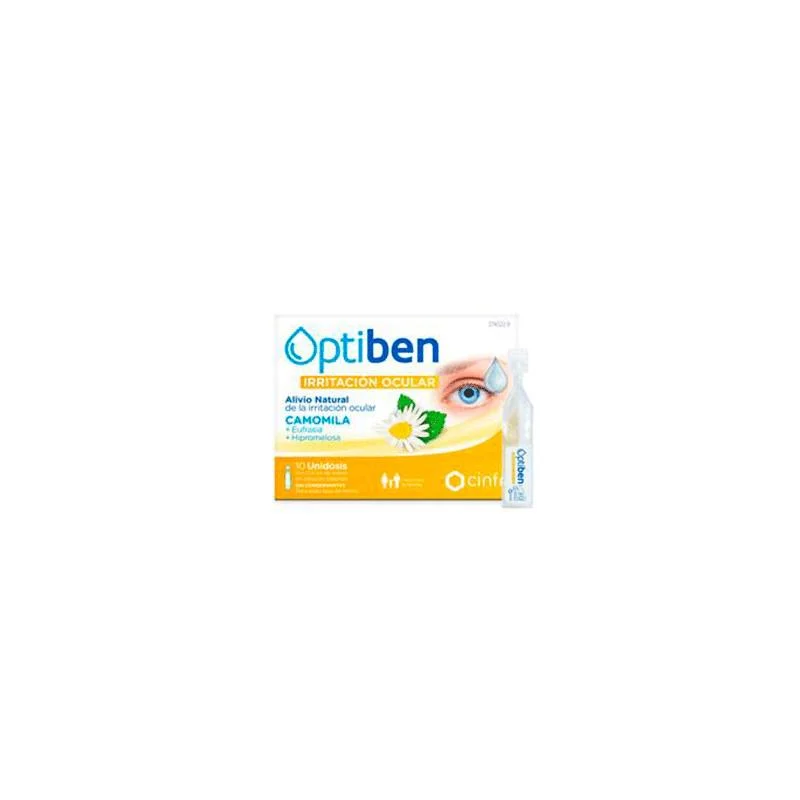 Cinfa Optiben per occhi irritati collirio 10 fiale