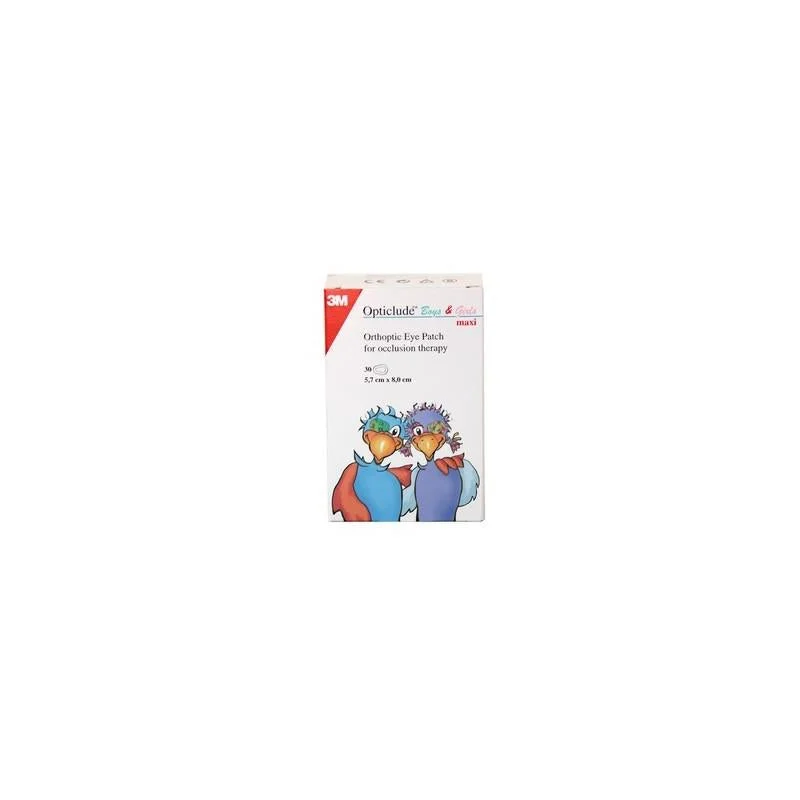 Nexcare™ Opticlude™ Orthoptic Printed Benda per l'occhio grande 30 U
