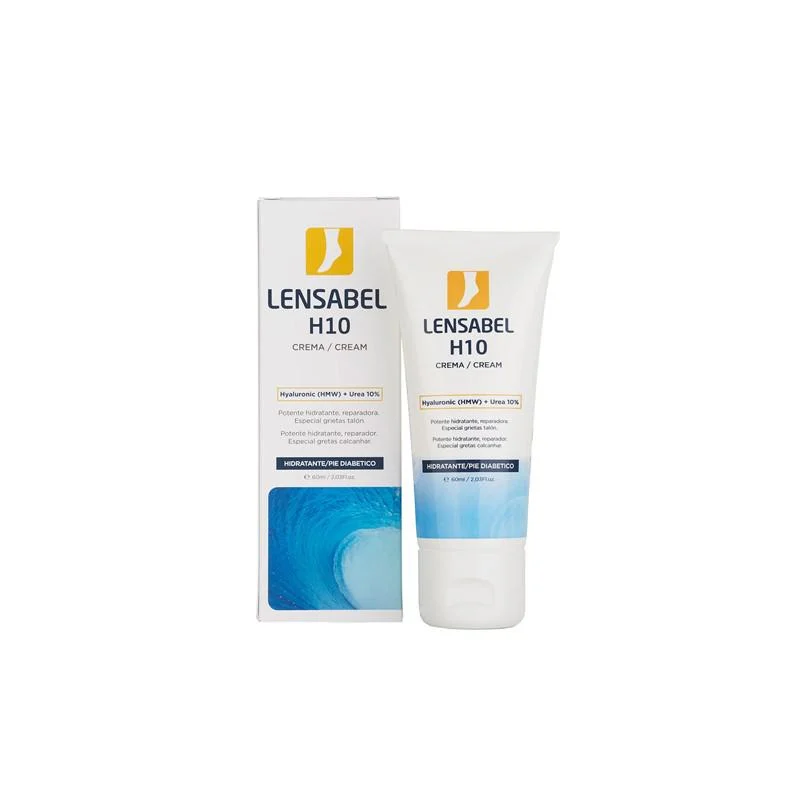 Lensabel H10 Crema idratante per piedi diabetici 60ml