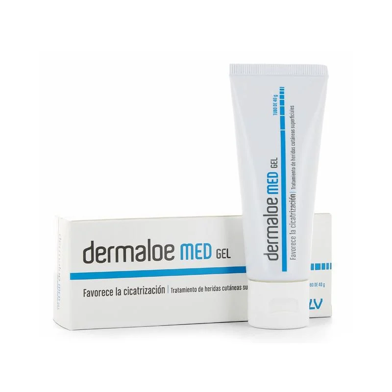 Laboratorios Viñas Dermaloe Med Gel curativo per ferite cutanee 28g