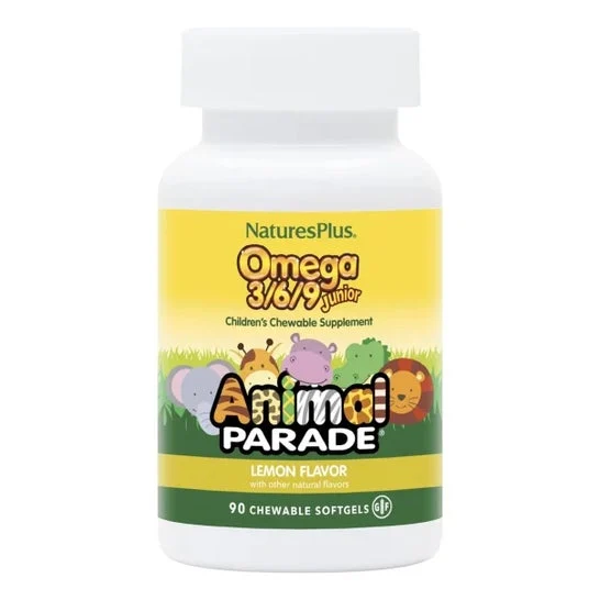 Nature's Plus Animal Parade Omega 3 6 9 Junior 90caps