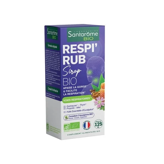 Santarome Respi'rub Sciroppo Bio 125ml