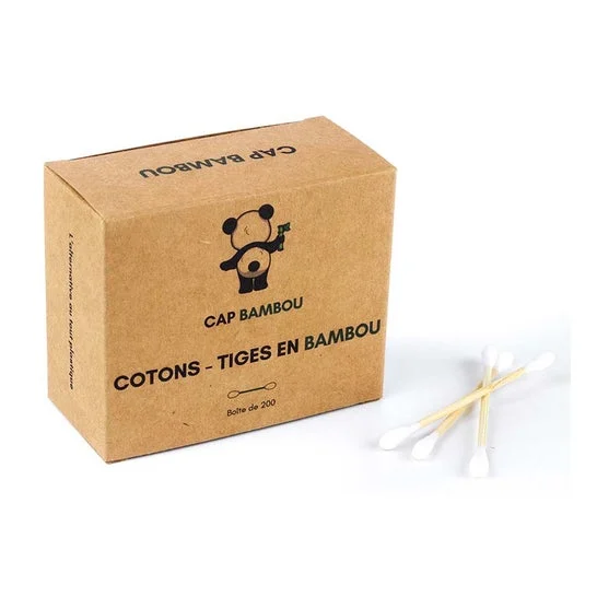 Mathieu Pharma Manupharm Bastoncillos de Algodón Bambú 200uds