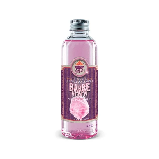 Les Petits Bains de Provence Gel Doccia Surgras Barbe à Papa 100ml