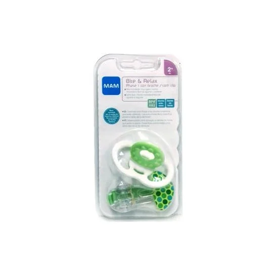 Baby Mam Teether Mini Bite & Relax Phase 1 +2M 1pc