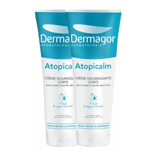 Atopicalm Crème Nourrissante Corps 2 X 250ml