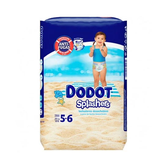 Dodot Splashers Dynd per Bambini 10 Unità