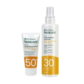 DocMorris Pack Suncare Crema Facial SPF50+ 50ml +Spray Corporal SPF30 200ml