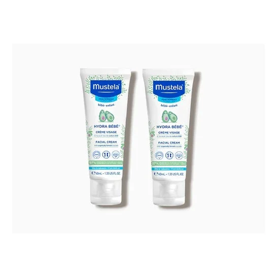 Mustela Duplo Hydra Bebe Cara 40 mL