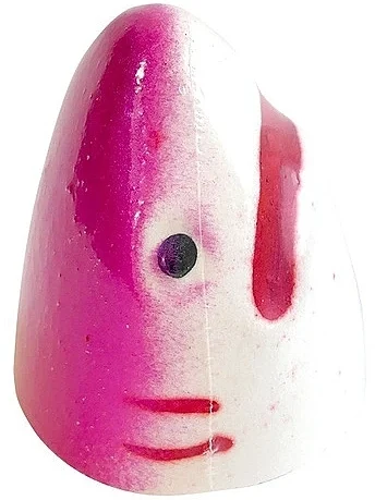 Bomba da bagno al profumo di gomma da masticare "Squalo", rosa