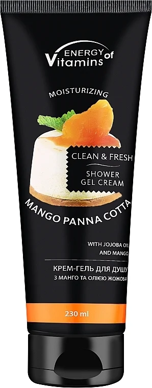 Gel doccia cremoso “Mango Panna Cotta”