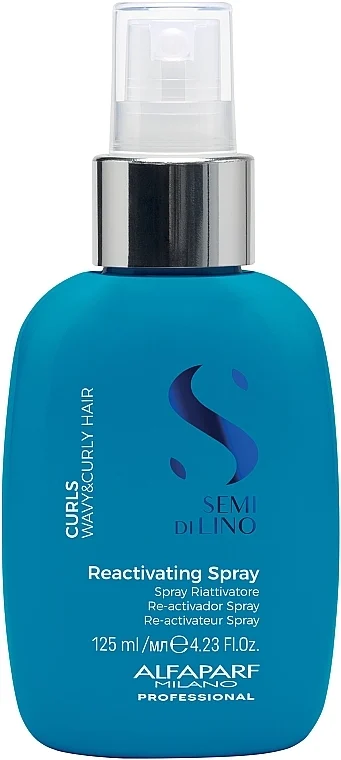 Spray riattivatore capelli ricci