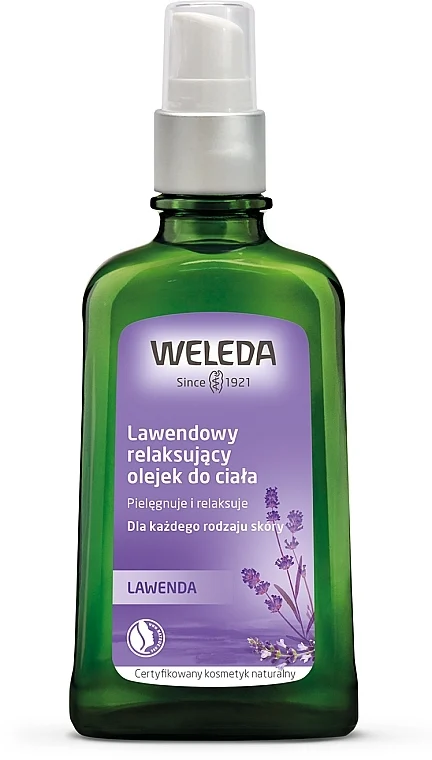 Olio alla lavanda rilassante per corpo