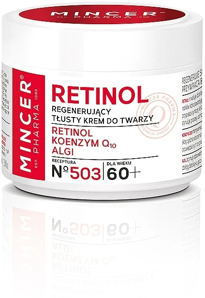 Crema viso rigenerante 60+