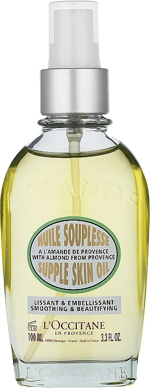 Olio emolliente per il corpo