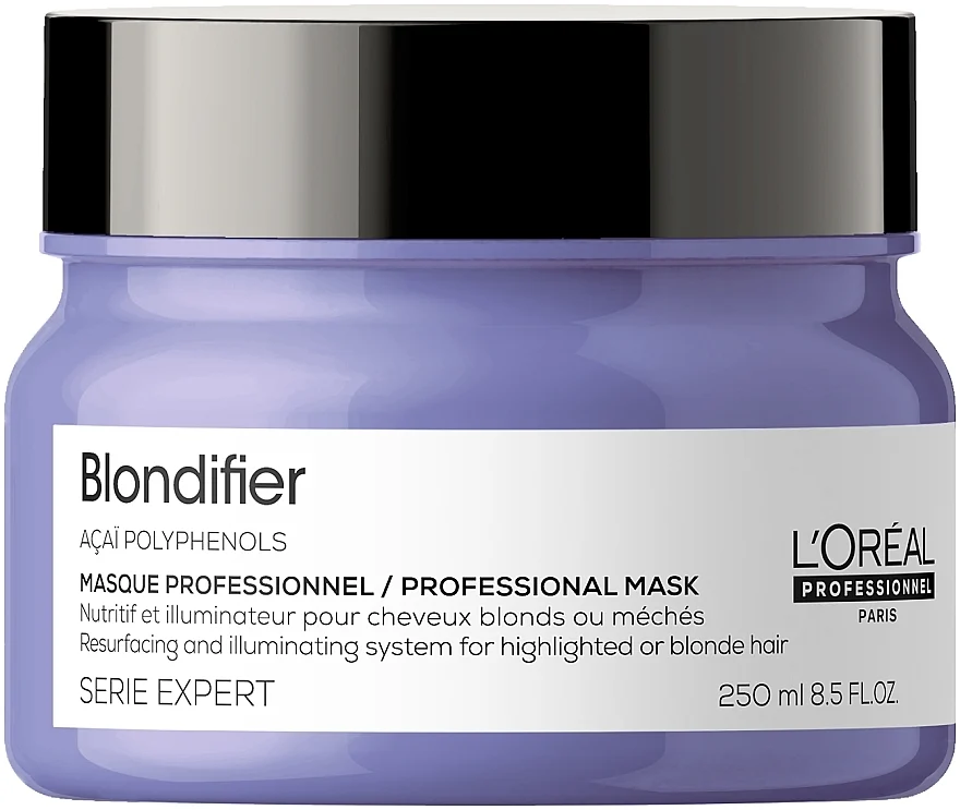 Maschera ripristinante per capelli biondi