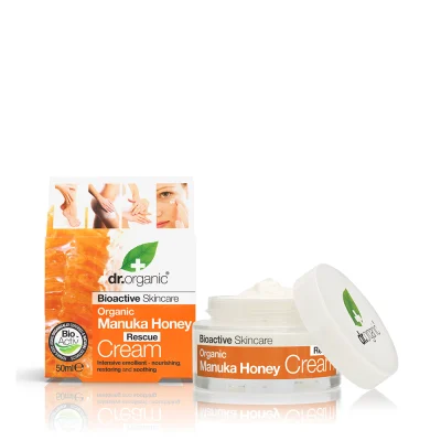DR ORGANIC Manuka Honey – Rescue Cream | Crema Riparatrice
