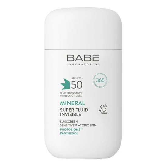 Babe Mineral Super Fluid Invisible Sunscreen Spf50 50ml