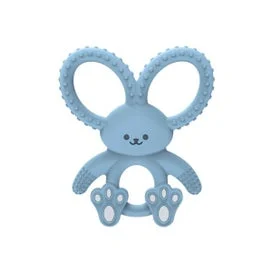 Dr Brown's Dentiera Morbida in Silicone Coniglietto Blu 1 Unità