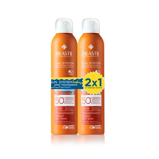 Rilastil Duplo Sun System Baby Spray trasparente SPF50+ 2x200ml