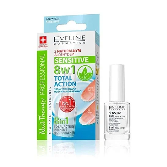 Eveline Cosmetics Nail Therapy Total Action Sensitive 12ml