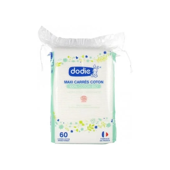 Dodie Maxi Piazze di cotone organico 60unts