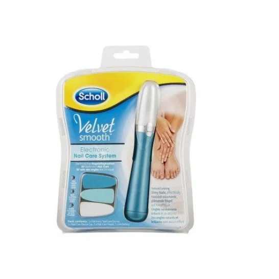 Scholl velluto liscio sistema elettrico Scholl unghie sublimi sistema elettrico liscio