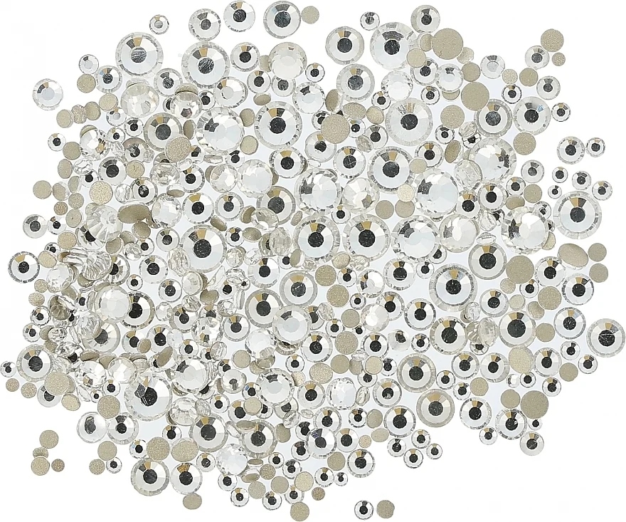 Brillantini per unghie, 1440 pezzi, argento