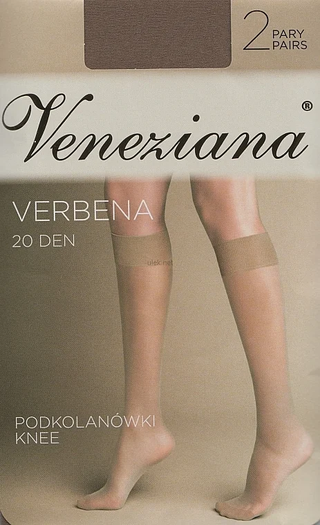 Gambaletti da donna «Verbena», 20 Den, castoro