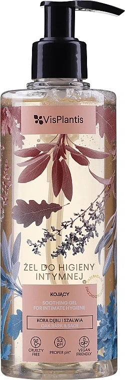 Detergente intimo con estratto di quercia e salvia