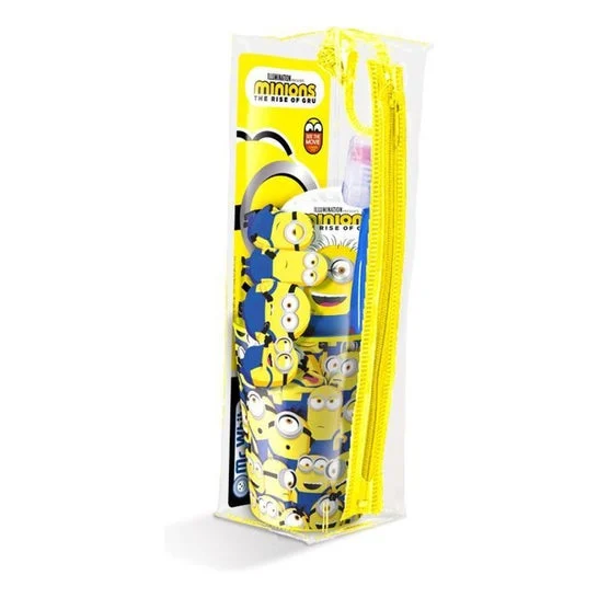 Mrs White's Minions Set Spazzolino + Dentifricio