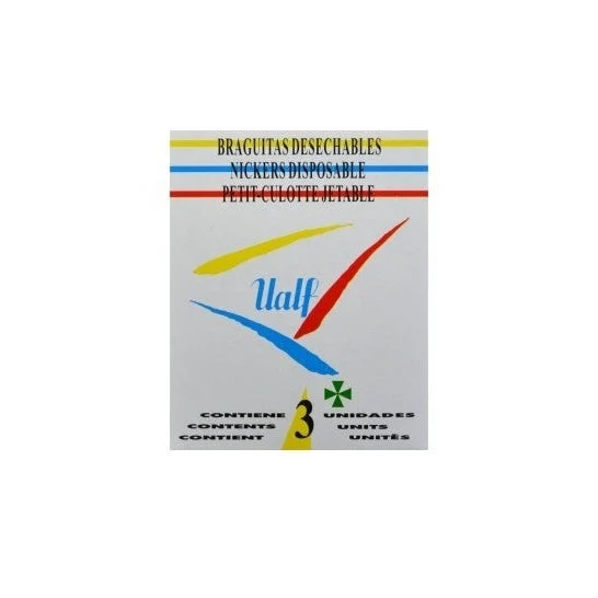 Mutandine Ualf T-Medium 3 pezzi usa e getta