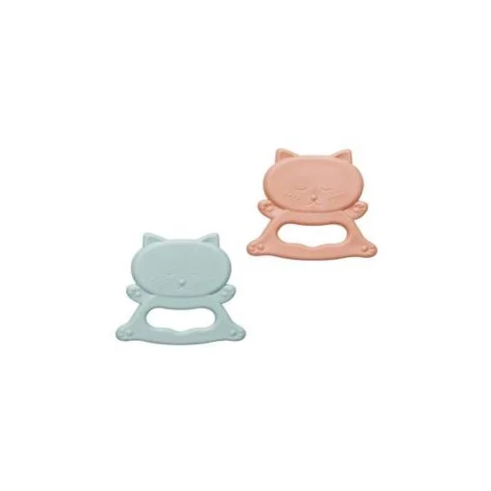 Saro Mordedor Goma Animales 2uds
