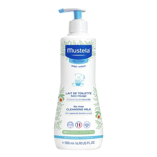 Mustela Latte detergente senza risciacquo 500ml