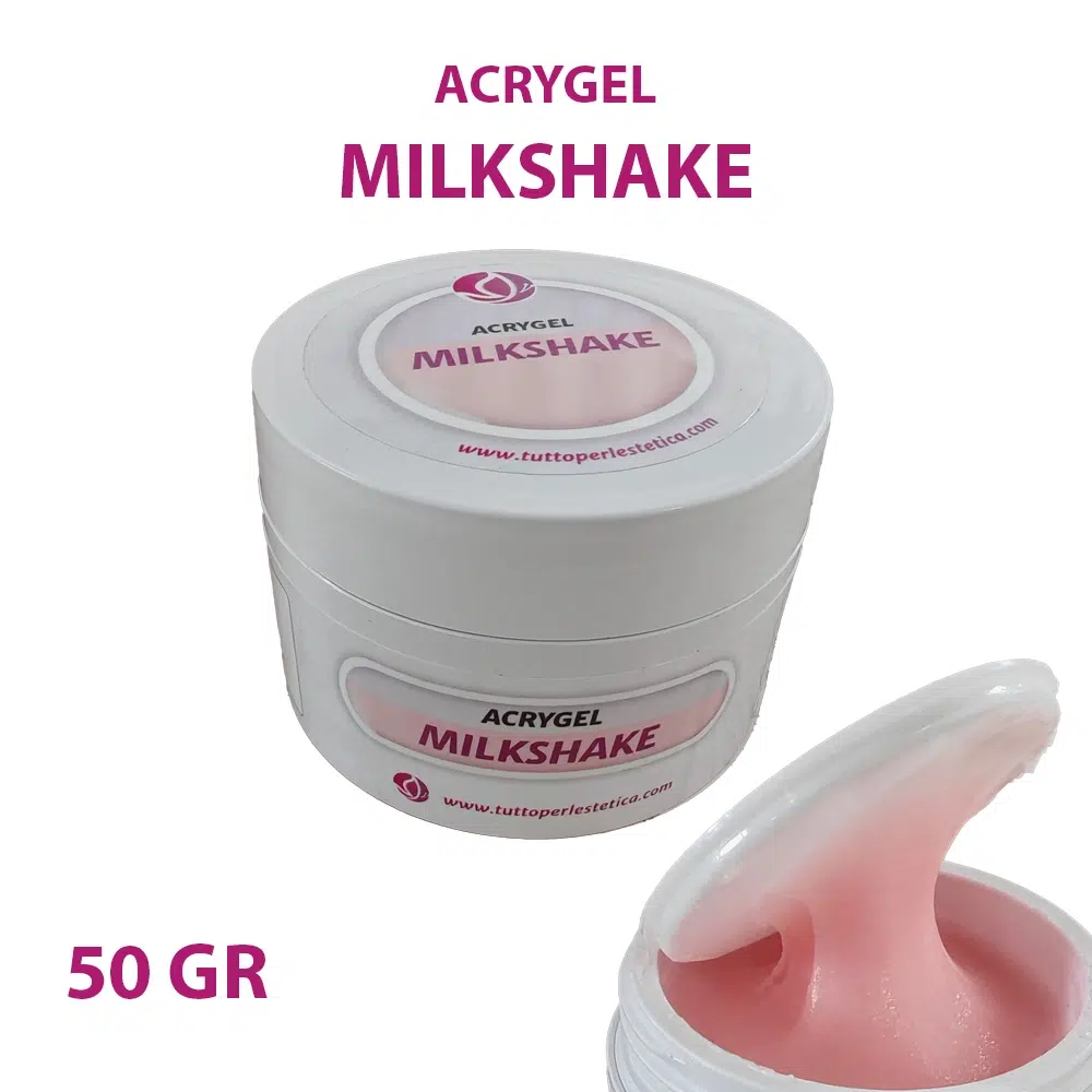 Acrygel Milkshake di Tuttoperlestetica – Barattolo da 50 gr – Hema e TPO Free