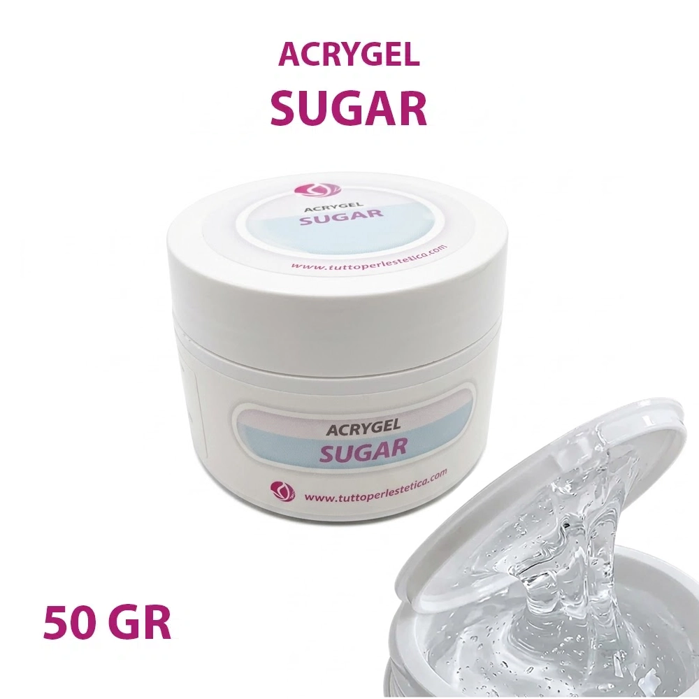 Acrygel Sugar di Tuttoperlestetica – Barattolo da 50 gr – Hema e TPO Free