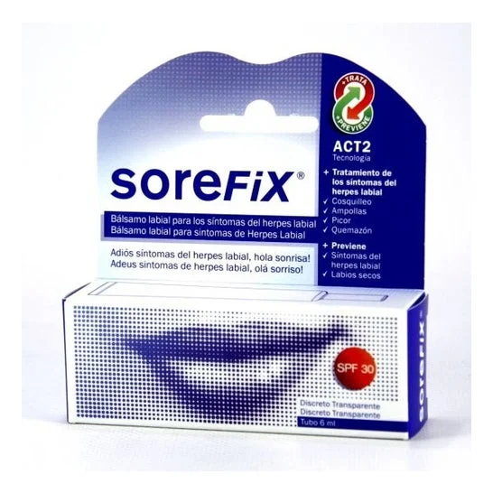 Sorefix Balsamo Labbra Febbre Brufoli 6ml