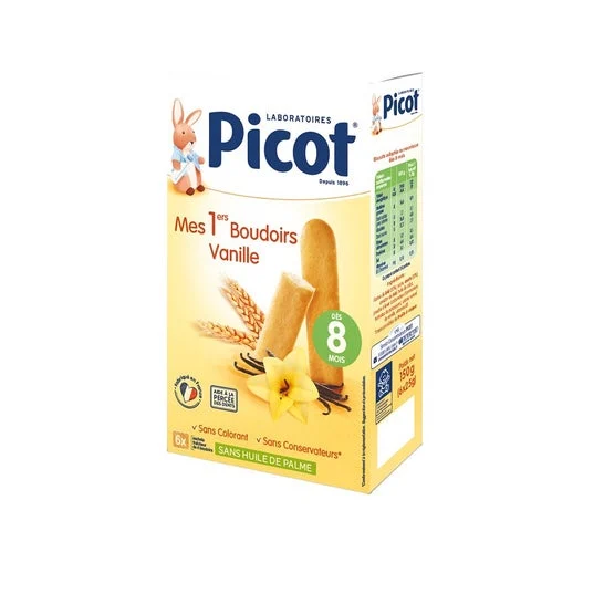 Picot Il mio 1 ° Boudoirs Vanilla scatola di 24