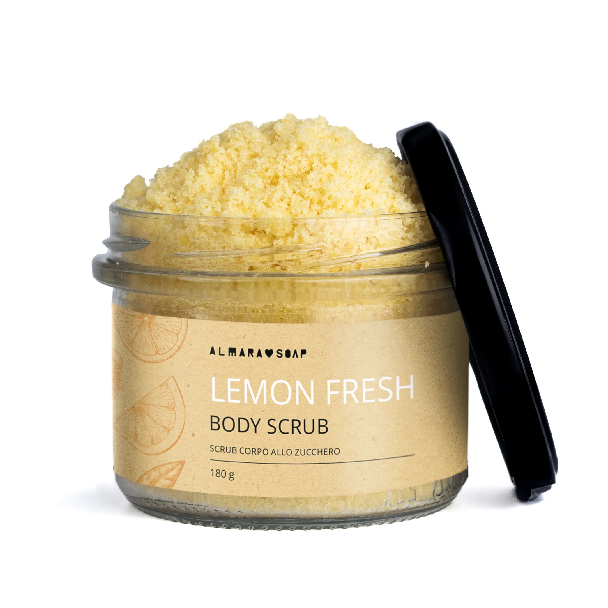 ALMARA SOAP Body Scrub – Lemon Fresh