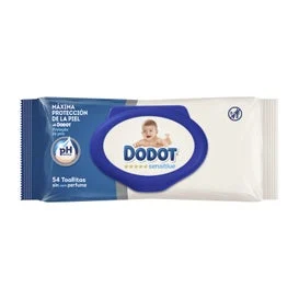 Dodot Dodot Sensitive Refill Wipes Unscented 54pcs