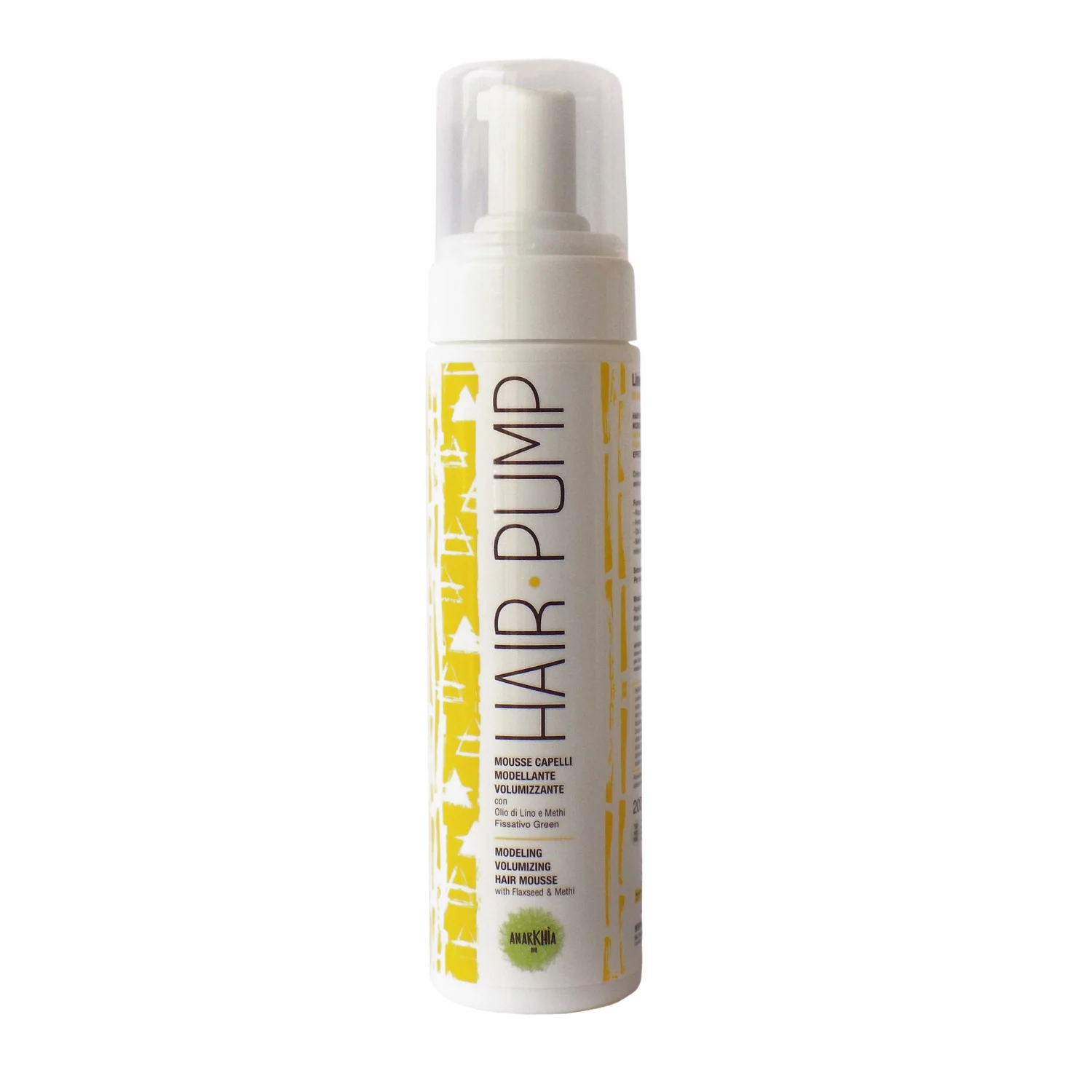 ANARKHIA BIO Hair Pump Aria – Mousse Capelli Idratante e Volumizzante
