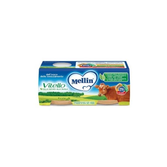 Mellin-Omo.Vitello 2X80G