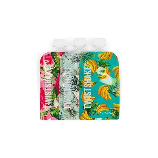 TwistShake Bolsitas Reutilizables Alimentos 3x220ml
