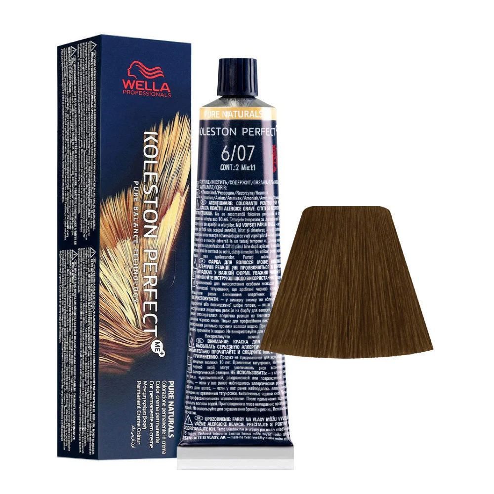 Wella Kp Pure Ntrls 6-07 60 ml Dfinlgbskan
